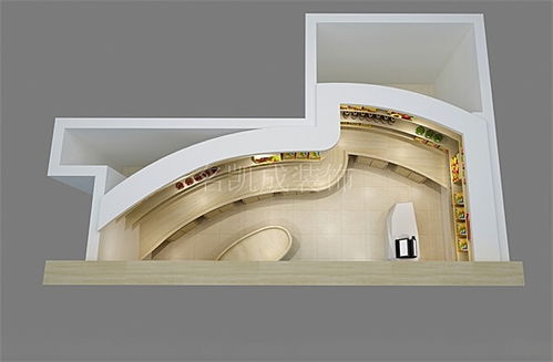 潤興水果店裝修設(shè)計(jì) 店鋪裝飾 網(wǎng)紅水果店 裝修設(shè)計(jì)